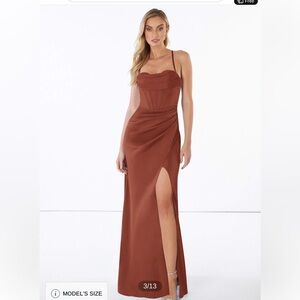 Auburn Bridesmaid Dress